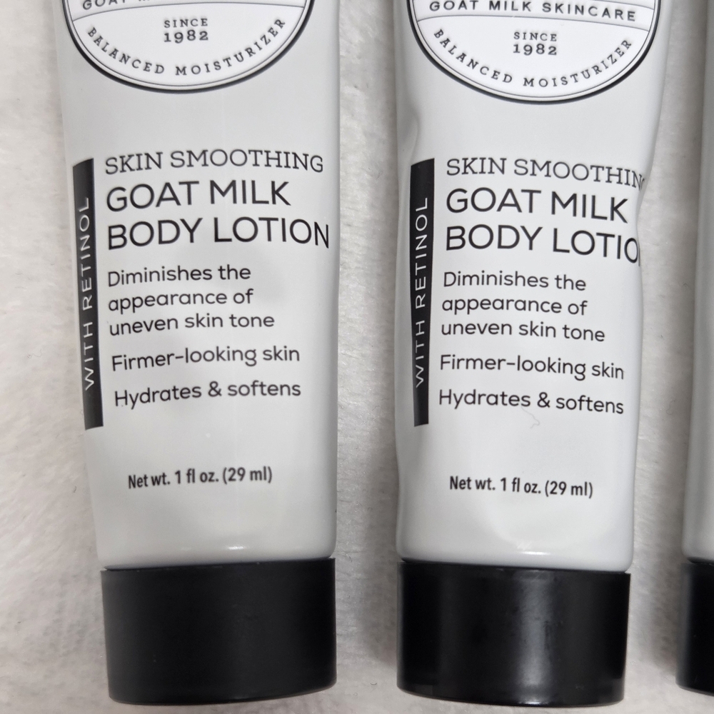 ​Dionis Goat Milk Skincare Mini Set Of 4- Lotion & Serum (Retinol/Collagen) New - Picture 2 of 8